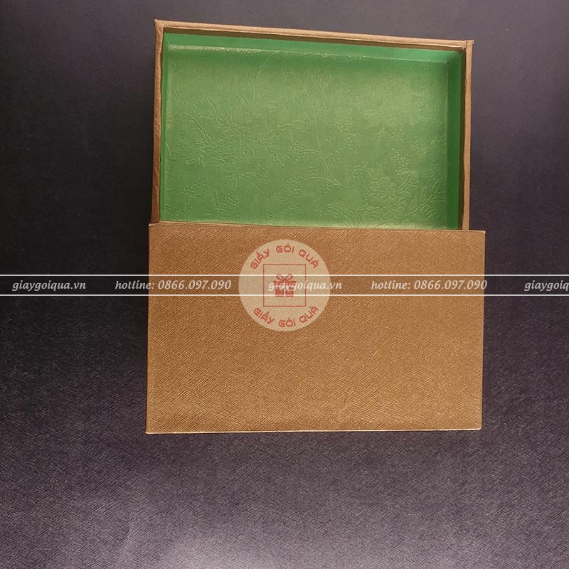 Giấy gói quà cao cấp gân chỉ đan chéo- CC17