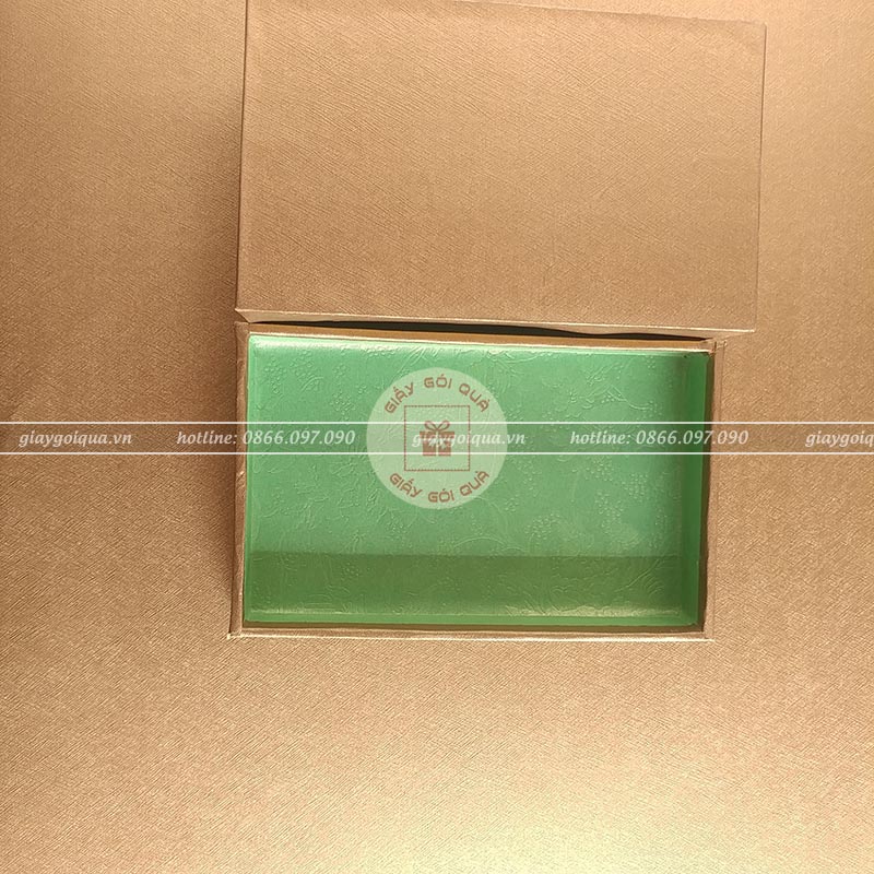 Giấy gói quà cao cấp gân chỉ đan chéo- CC17