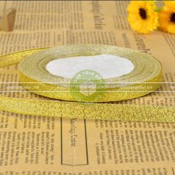 Ruy băng nhũ kim tuyến 1cm