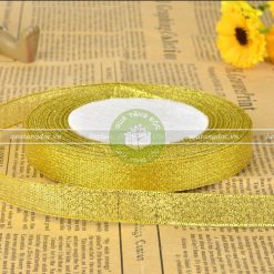 Ruy băng nhũ kim tuyến 2cm - RB06