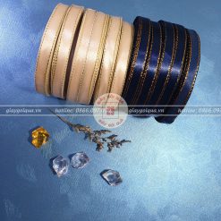 Ruy băng lụa viền kim tuyến 1cm - RB15