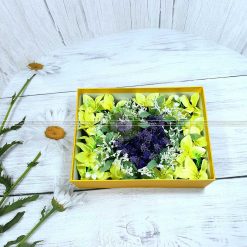 Hộp quà valentine xếp hoa trái tim HQ15 - Kích thước 23x17x7