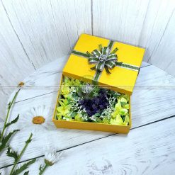 Hộp quà valentine xếp hoa trái tim HQ15 - Kích thước 23x17x7