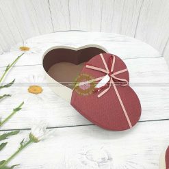 Hộp quà trái tim 3 kích cỡ 16, 19, 22cm - HQ38