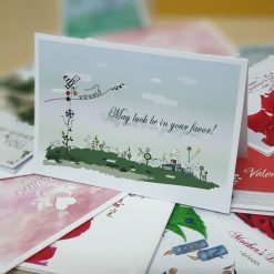 TM11 - Thiệp mừng May Luck Be In Your Favor