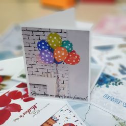 TM14 - Thiệp mừng Remember Me When You're Famous