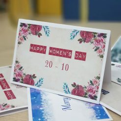 TM31 - Thiệp mừng 20-10 Happy Woman's Day