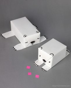 Hộp quà cực kì đáng yêu hình thú vật