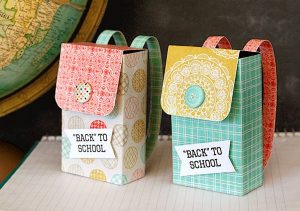 Hộp quà hình cặp sách siêu cute