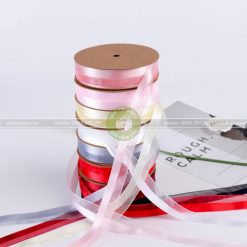 Ruy băng voan pha lụa 2,5cm