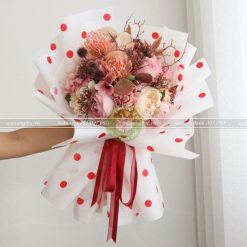 Ruy băng voan pha lụa 2,5cm