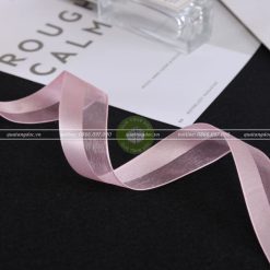 Ruy băng voan pha lụa 2,5cm