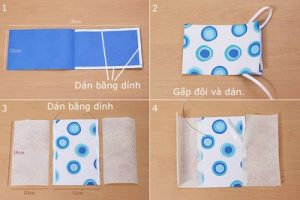 Chuẩn bị giấy vừa với kích thước của món quà