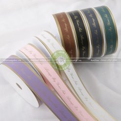 Ruy băng Thái 3cm Always by your side - RB36