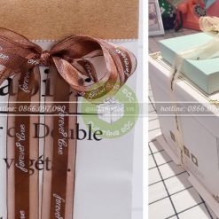 Ruy băng lụa voan 2,5cm Forever Love - RB33