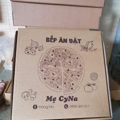 In hộp bánh pizza giá rẻ, chất lượng