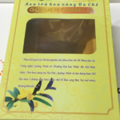 Hộp Cứng Cao Cấp – Hộp Trà Hoa Vàng
