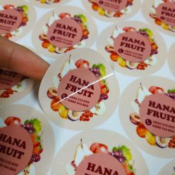 Decal giấy – dán hoa quả