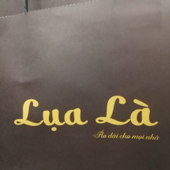 In túi giấy kraft đựng quần áo cho shop thời trang