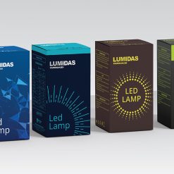 In hộp đựng bóng đèn led, hộp bóng đèn tuýp in offset