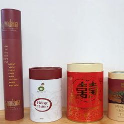 Hộp trụ tròn cao cấp, hộp giấy tròn, hộp đựng nhang