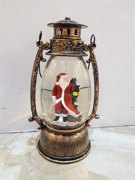 Hộp nhạc hình đèn dầu măng xông cổ điển