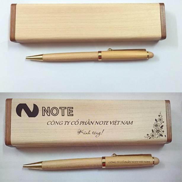 Tặng bút gỗ làm quà lưu niệm Tặng bút gỗ làm quà lưu niệm