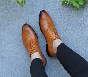 Một đôi giày da công sở