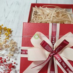 Hộp quà đựng Son, Ví, Thắt lưng, Vòng HQ50 - KT 13x13x5cm