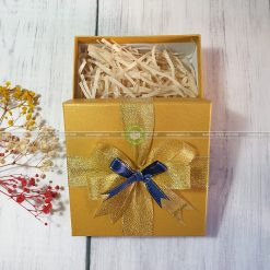 Hộp quà đựng Ví, Thắt lưng, Vòng, Son HQ55 – KT 13x13x5cm