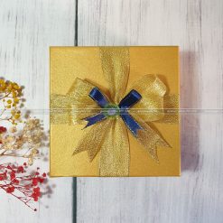 Hộp quà đựng Ví, Thắt lưng, Vòng, Son HQ55 – KT 13x13x5cm