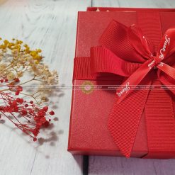 Hộp quà đựng Thắt lưng, Vòng, Son, Ví  HQ52 – KT 13x13x5cm