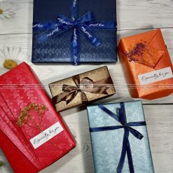 Giấy gói quà vân sò nổi cao cấp - CC26