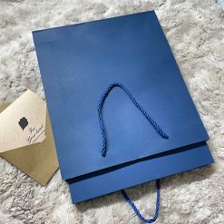 Set quà tặng Sổ da và Bút - Xanh dương không Nơ (SQ-SB-XD0)