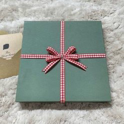 Set quà tặng Sổ da và Bút - Xanh ngọc Nơ 1 (SQ-SB-XN1)