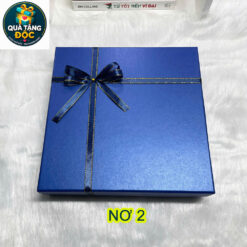 Bộ hộp đựng quà tặng túi xách đa năng với khay tháo rời – KT 23x23x4,5cm