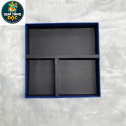 Bộ hộp đựng quà tặng túi xách đa năng với khay tháo rời – KT 23x23x4,5cm